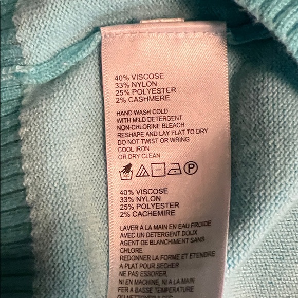 Tommy Bahama Tropical Palms V-Neck Sweater Sz Medium - Picture 10 of 10